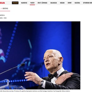 BRIEFING - gostovanje profesora Nikice Gabrića (Slobodna Dalmacija)