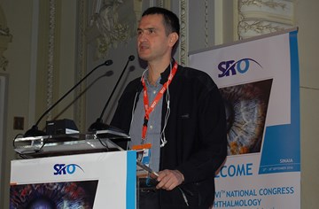 Dr. Barišić je v Romuniji predstavil izkušnje o vgraditvi intraokularnih leč 