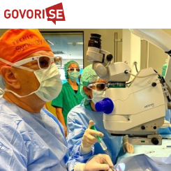 Vstopili smo v novo dimenzijo oftalmološke kirurgije (Govori.Se)