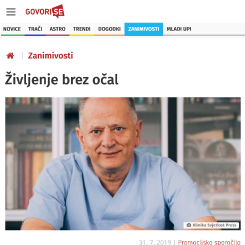 Govori.se: Življenje brez očal