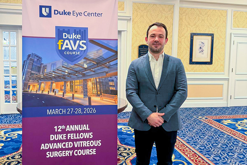 Dr. Lovro Sočo na Univerzi Duke